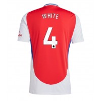 Camisa de Futebol Arsenal Ben White #4 Equipamento Principal 2024-25 Manga Curta